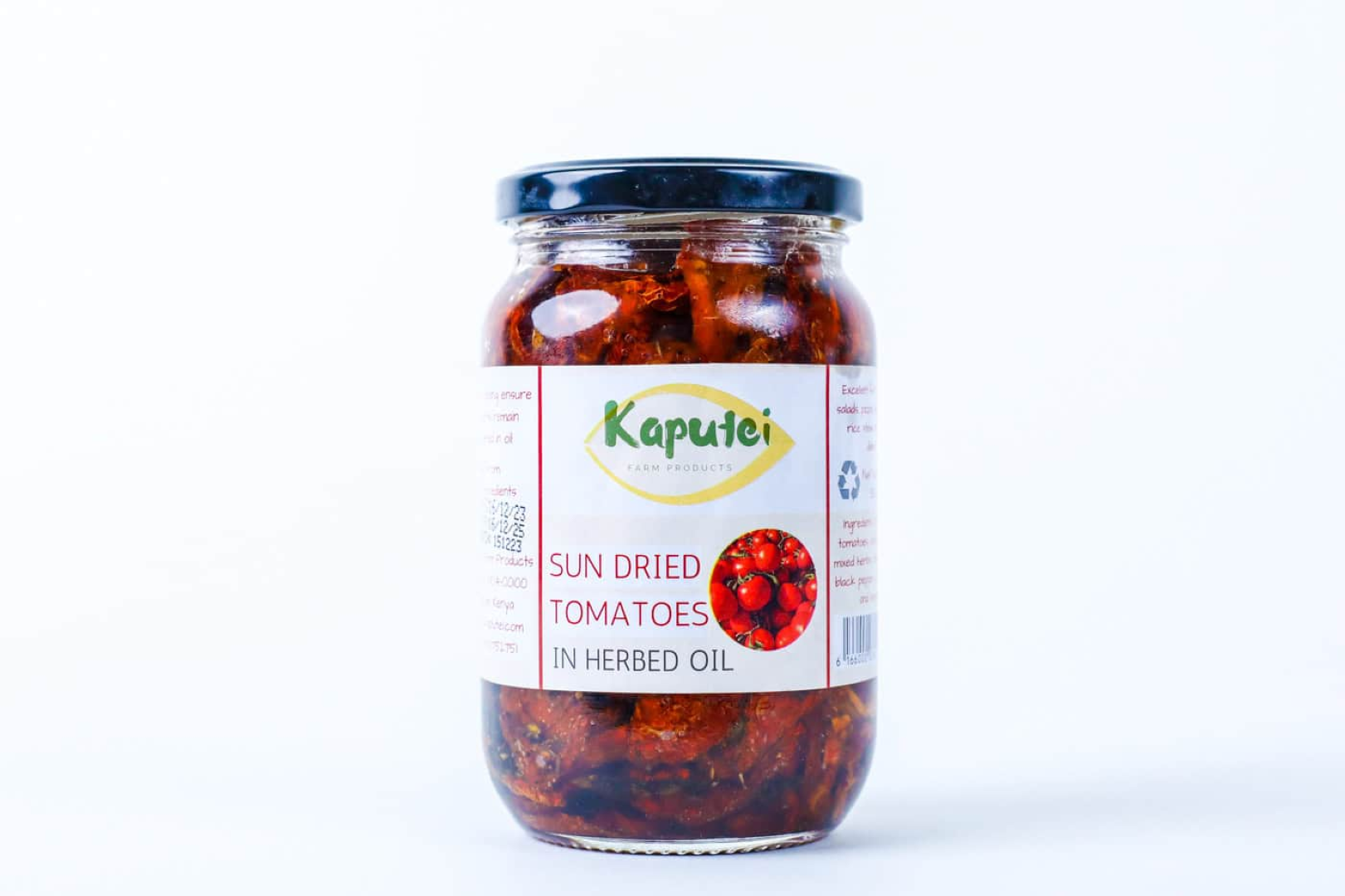 KAPUTEI SUN DRIED TOMATOES IN HERBED OIL 550G